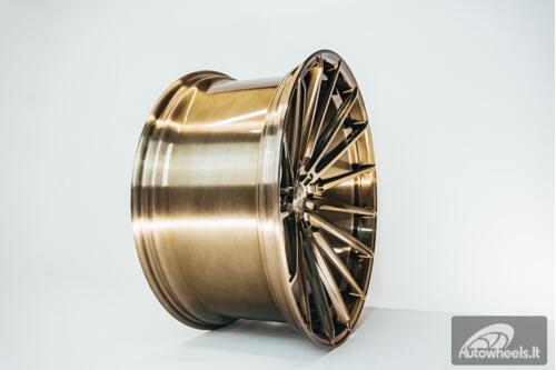 Ratlankis Forged Hart HR-FR12 R23X11J 5X112 ET10 66.45 Gold Brushed