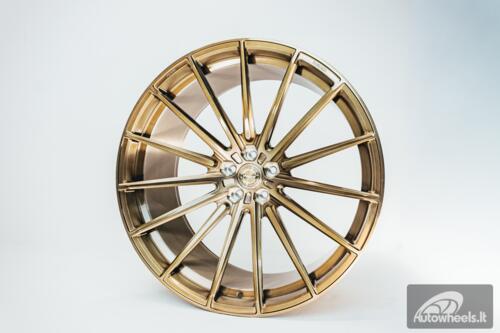 Ratlankis Forged Hart HR-FR12 R23X11J 5X112 ET10 66.45 Gold Brushed