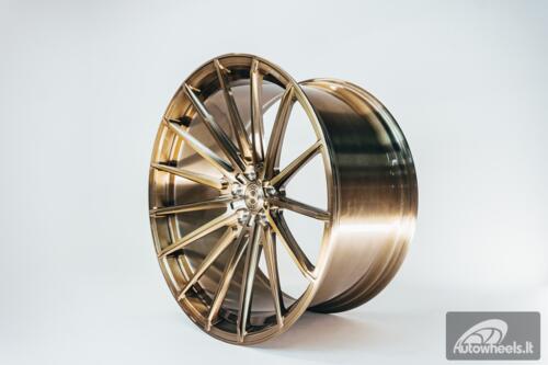 Ratlankis Forged Hart HR-FR12 R23X11J 5X112 ET10 66.45 Gold Brushed