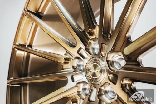 Ratlankis Forged Hart HR-FR12 R23X11J 5X112 ET10 66.45 Gold Brushed