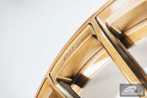 Ratlankis Forged Hart HR-FR12 R23X11J 5X112 ET10 66.45 Gold Brushed