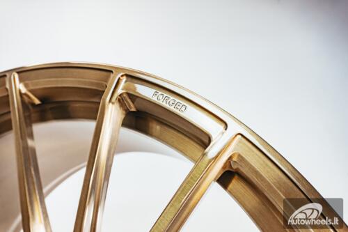 Ratlankis Forged Hart HR-FR12 R23X11J 5X112 ET10 66.45 Gold Brushed