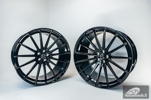 Ratlankis Forged Hart HR-FR12 R23X11J 5X112 ET10 66.45 Gloss Black