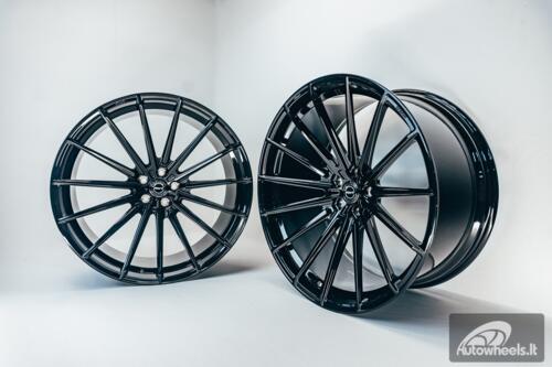 Ratlankis Forged Hart HR-FR12 R23X11J 5X112 ET10 66.45 Gloss Black