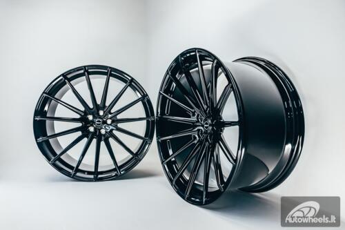 Ratlankis Forged Hart HR-FR12 R23X11J 5X112 ET10 66.45 Gloss Black