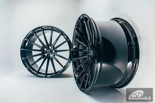 Ratlankis Forged Hart HR-FR12 R23X11J 5X112 ET10 66.45 Gloss Black