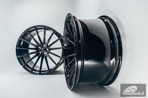 Ratlankis Forged Hart HR-FR12 R23X11J 5X112 ET10 66.45 Gloss Black