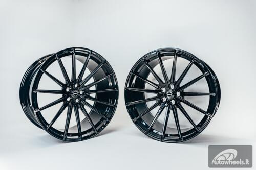 Ratlankis Forged Hart HR-FR12 R23X11J 5X112 ET10 66.45 Gloss Black