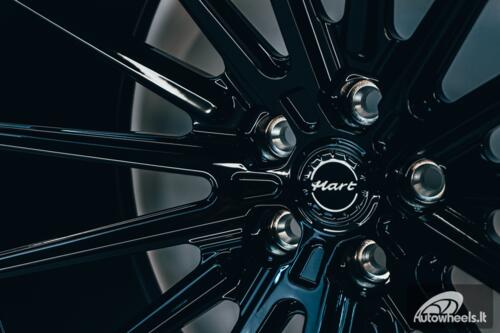 Ratlankis Forged Hart HR-FR12 R23X11J 5X112 ET10 66.45 Gloss Black