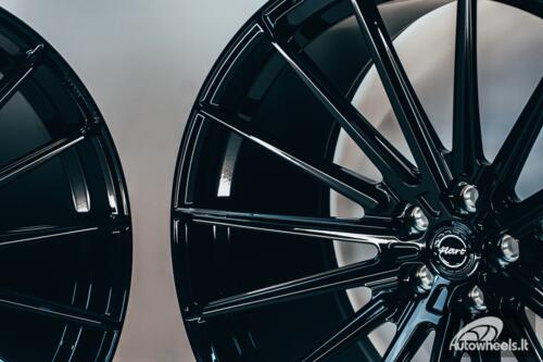 Ratlankis Forged Hart HR-FR12 R23X11J 5X112 ET10 66.45 Gloss Black