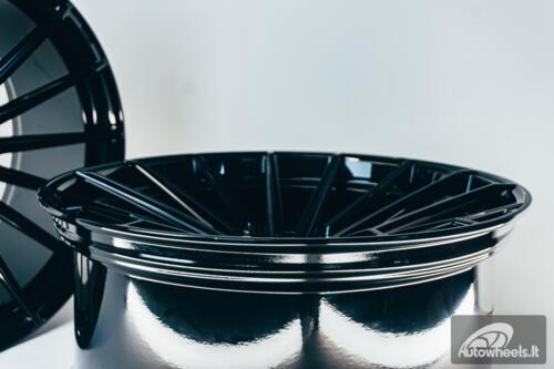 Ratlankis Forged Hart HR-FR12 R23X11J 5X112 ET10 66.45 Gloss Black