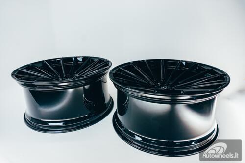 Ratlankis Forged Hart HR-FR12 R23X11J 5X112 ET10 66.45 Gloss Black