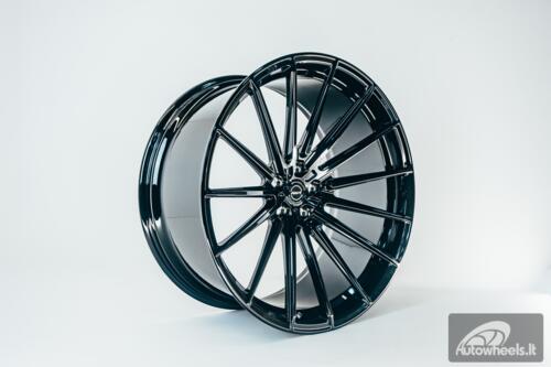 Ratlankis Forged Hart HR-FR12 R23X11J 5X112 ET10 66.45 Gloss Black