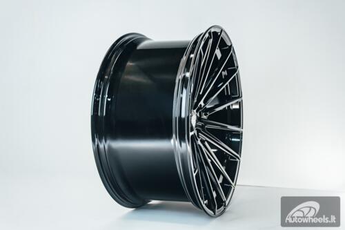Ratlankis Forged Hart HR-FR12 R23X11J 5X112 ET10 66.45 Gloss Black