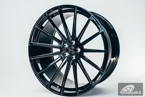 Ratlankis Forged Hart HR-FR12 R23X11J 5X112 ET10 66.45 Gloss Black