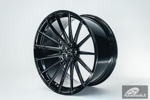 Ratlankis Forged Hart HR-FR12 R23X11J 5X112 ET10 66.45 Gloss Black