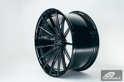 Ratlankis Forged Hart HR-FR12 R23X11J 5X112 ET10 66.45 Gloss Black