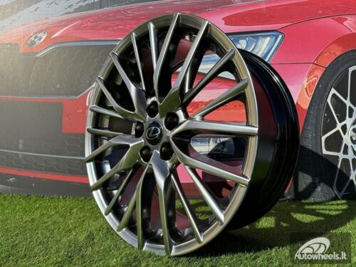 Ratlankis R18x8  5X114.3  ET  30  60.1  F0133  (BK5316)  Hyper Black (HB)  For LEX  (P)AKC