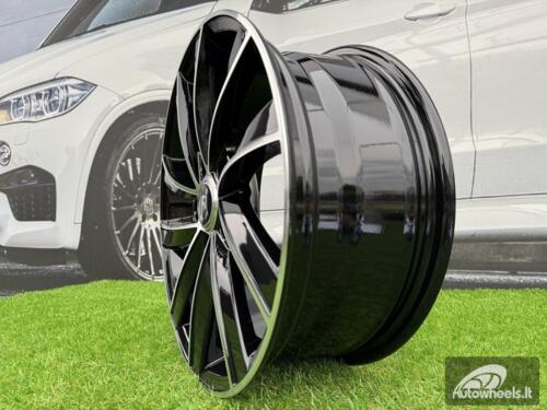 Ratlankis R16x6.5  5X112  ET  46  57.1  SK523  (BK5290)  Black Polished (MB)  For SKODA  (R)SK523_000000007806