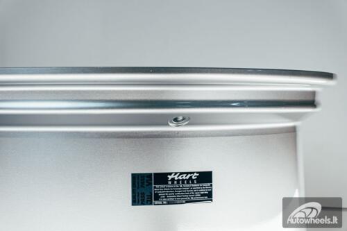 HART HR83 R19X9J 5X114.3/5X120 ET20 CB:74.1 Silver and Diamond cut lip with Silver rivets