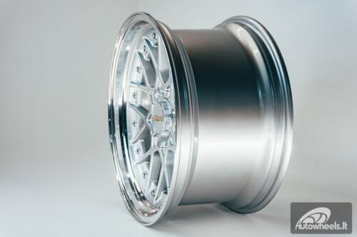 HART HR83 R19X10J 5X114.3/5X120 ET15 CB:74.1 Silver and Diamond cut lip with Silver rivets