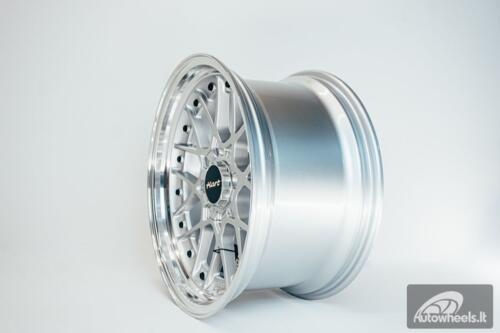 HART HR83 R19X10J 5X114.3/5X120 ET15 CB:74.1 Silver and Diamond cut lip with Black rivets
