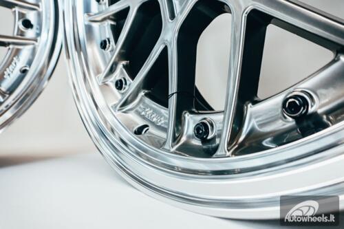 HART HR83 R19X9J 5X112/5X114.3 ET30 CB:73.1 Hyper black and Diamond cut lip with Black rivets