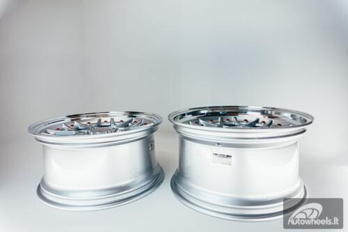 HART HR83 R19X9J 5X114.3/5X120 ET20 CB:74.1 Silver and Diamond cut lip with Red rivets