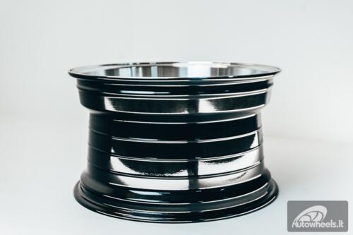 Ratlankis HART HR77 R18X10.5J 5X114.3 ET12 CB:73.1  Hyper Black with Mirror Cut lip