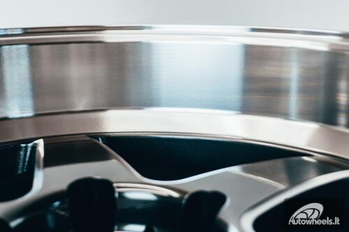 Ratlankis HART HR77 R18X10.5J 5X114.3 ET12 CB:73.1  Hyper Black with Mirror Cut lip