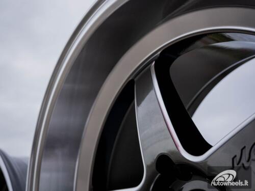 Ratlankis HART HR77 R18X10.5J 5X114.3 ET12 CB:73.1  Hyper Black with Mirror Cut lip