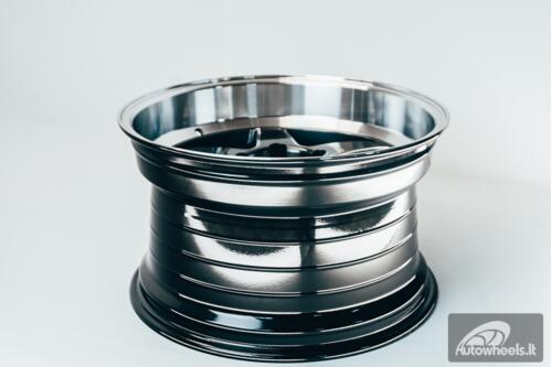 Ratlankis HART HR77 R18X10.5J 5X120 ET12 CB:74.1  Hyper Black with Mirror Cut lip