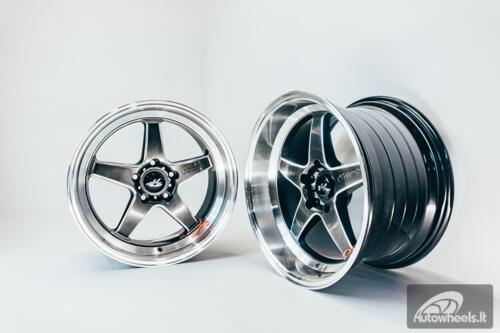 Ratlankis HART HR77 R18X10.5J 5X120 ET12 CB:74.1  Hyper Black with Mirror Cut lip