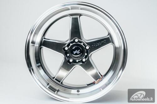 Ratlankis HART HR77 R18X10.5J 5X120 ET12 CB:74.1  Hyper Black with Mirror Cut lip