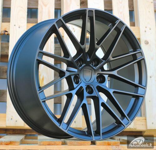 Ratlankis R21x8.5  5X130  ET  27  66.5  3S1324  Black Half Matt (BLHM)  For PORCH  (M)  (NEW Macan II (XAB) HYBRID FORGED Rear+Front)