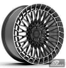 Ratlankis R20x9  5X120  ET  35  72.6  HF2113A  Black (BL)  For RACIN  (M)  (HYBRID FORGED)