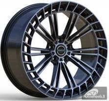 Ratlankis R20x9  5X120  ET  35  72.6  HF5167A  Black (BL)  For RACIN  (M)  (HYBRID FORGED)