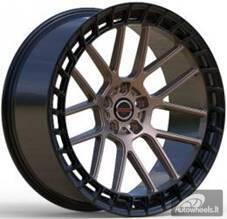 Ratlankis R20x9  5X120  ET  35  72.6  HF726A  Black (BL)  For RACIN  (M)  (HYBRID FORGED)