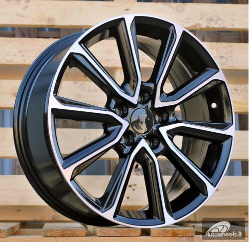 Ratlankis R18x7.5  5X114.3  ET  35  60.1  B5344  Black Polished (MB)  For LEX  (R)