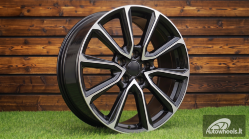 Ratlankis R18x7.5  5X114.3  ET  35  60.1  B5344  Black Polished (MB)  For LEX  (R)