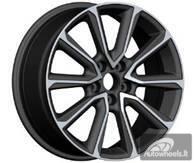 Ratlankis R18x7.5  5X114.3  ET  35  60.1  B5344  Black Polished (MB)  For LEX  (R)