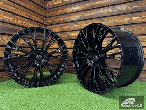 Ratlankis R22x10.5  5X112  ET  42  66.6  3S1111  (FBX269)  Black (BL)  For BMW  (M)  (HYBRID FORGED Rear+Front)