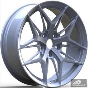 Ratlankis R17x7  5X114.3  ET  40  67.1  FBX114  Black Polished (MB)  For RACIN  (M)  (HYBRID FORGED)