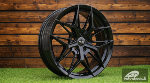 Ratlankis R17x7  5X100  ET  40  57.1  FBX114  Black (BL)  For RACIN  (M)  (HYBRID FORGED)