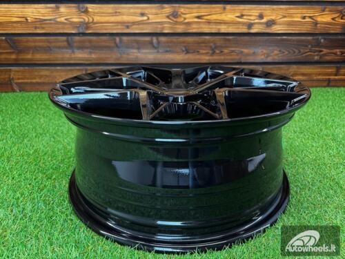 Ratlankis R17x7  5X100  ET  40  57.1  FBX114  Black (BL)  For RACIN  (M)  (HYBRID FORGED)