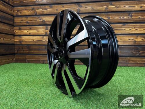 Ratlankis R17x6  5X114.3  ET  50  66.1  IN3516F  Black Polished (MB)  For RENAU  (M)  (HYBRID FORGED (max 1250kg))