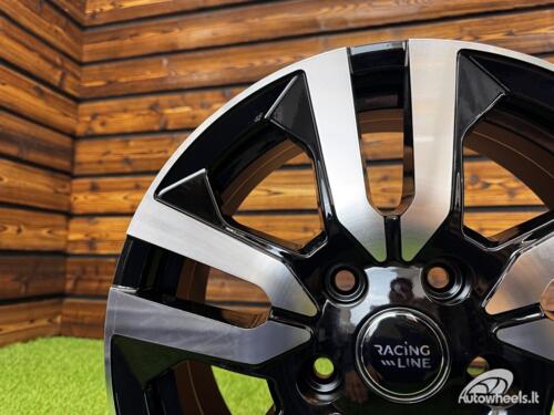 Ratlankis R17x6  5X114.3  ET  50  66.1  IN3516F  Black Polished (MB)  For RENAU  (M)  (HYBRID FORGED (max 1250kg))
