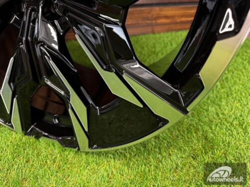 Ratlankis R20x10  5X112  ET  46  66.6  A5915  (YF5716)  Black Polished (MB)  For BMW  (M)  (HYBRID FORGED New 5 Series VIII / i5 (G60/G61/G68) Rear+Front)