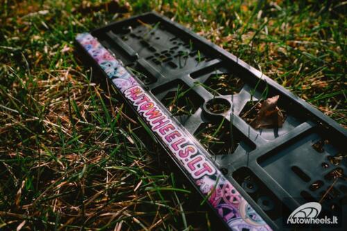 "Autowheels" automobilio numerių rėmeliai