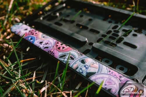 "Autowheels" automobilio numerių rėmeliai